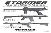 Quick Start Guide - GI Direct · 2019. 12. 30. · CONGRATULATIONS on your purchase of your Stormer paintball marker. This marker will provide many years of dependable service if