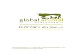 PILOT GAP Policy Manual Policy Manual.pdfReviewer [s audit report, provided to the Applicant, confirming deviation from the requested standard(s). Reviewer Reviewer n/a If approved,