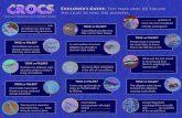 Explorer’s Guide: Test your croc IQ! Follow the clues to ... · crocs are now considered critically endangered. are bony disks embedded in the skin of crocodilians. Crocodilians