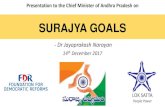 Dr Jayaprakash Narayan - Foundation for Democratic Reforms · 2017. 12. 15. · •Assign overall supervision to Lokayukta. Service Guarantee School Education Healthcare Local Courts
