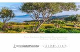 New Exclusive Residential Developments Gallura - Costa ... · property in Gallura – Costa Smeralda. Our core business is the brokerage and valuation of prime real estate throughout