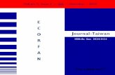 Volume 2, Issue 4 July December - 2018 - ECORFAN · C E O R F A N Journal-Taiwan ECORFAN® Volume 2, Issue 4 – July – December - 2018 ISSN-On line: 2524-2121