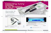Detecting funny money is no laughing matterCat. No. Description 1 12 24 96 28-351UR Counterfeit Detector Pen $3.95 $3.45 $3.35 $3.15 r m le A B C B Counterfeit Detector Pen w/Holder