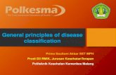 General principles of disease classification · Kode‘U’ yang tidak digunakan Kode-kode U00-U49 adalah untuk digunakan sebagai tempat sementara penyakit baru yang penyebabnya tidak