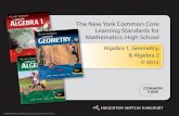 Learning Standards for Mathematics: High School · 2012. 12. 31. · se: 575, 578-579 Holt McDougal Larson Algebra, Geometry, Algebra 2 – Common Core Edition ©2012 correlated to