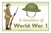World War 1 · and World War 1 finally comes to an end. Title: Florence Nightingale timeline Author: Samuel Created Date: 10/29/2014 11:38:40 AM ...