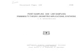 POINT-SAMPLING AND LINE-SAMPLING: PROBABILI TY ...for selecting sampletrees with probability proportional to some element of size, and postulated the theory of point-sampling to obtain