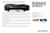 DATASHEET WorkForce WF-2750DWF - English · 2016. 7. 2. · Epson Connect compatibility offers useful features like scan-to-cloud, email print and the Epson iPrint app1. The WF-2750DWF