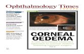 New treatment reduces corneal oedema after cataract surgery (00 … · special treatment for oedema was considered for corneal thicknesses PROFESSOR CLAES FEINBAUM, rusc, PHD and