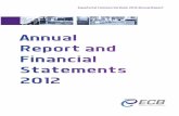 Report And Financial Statements · The company has a 20% (2011: 20%) investment in Equatorial Investment Bank Limited and 23.86% (2011: 23.86%) in Fidelity Shield Insurance Company