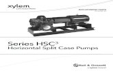 Horizontal Split Case Pumps - Xylem Applied Water · 2020. 6. 22. · 4 parts list cp-515f-pl series hsc3 pumps mechanical seal over shaft parts list cp-515a-pl mechanical seal over