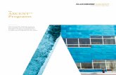 AXCENTTM Programs · Aragonite Metallic PVDF/FEVE / Gloss 70-80 Arctic Frost SMP Textured / Gloss 8-12 NEW NEW NEW NEW ALUCOBOND ...