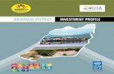 ADJUMANI DISTRICT INVESTMENT PROFILE...DEMOGRAPHY factor to consider in promoting investment opportunities which engage large numbers of wom-en and the youth. Â Adjumani is one of