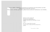 Post-2005 TRIPS Scenario in patent protection in the ... · Post-2005 TRIPS scenario in patent protection in the pharmaceutical sector: The case of the generic pharmaceutical industry