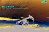 Internal Pipe Coatings · 2020. 6. 26. · Nap-Gard® Internal pipe coatings are thermosetting epoxy powders formulated to provide corrosion protection to drill pipe, production tubing