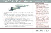ADPRO PRO Series - Xtralisxtralis.com/misc/files/25927_03_adpro_PRO-E_series_tds_8... · 2014. 4. 30. · ADPRO PIR Series Data SheetInnovation 360PROtectTM - Near Surrounding Area