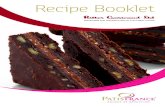 Recipe Booklet - Home - Ritter Courivaud Ltd · 2020. 8. 12. · PatisFrance-Puratos - Parc d’affaires Silic - 40 rue de Montlhéry - BP 80179 - 94563 Rungis Cedex France ... Cocoa
