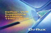 Supporting Evidenceradistribution.com/images/publications/defluxvur/Deflux VUR Support… · Akin Y, Gulmez H, Güntekin E, Baykara M, Yucel S (2014) Retrospective study of endoscopic