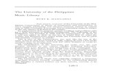 Music Library - COnnecting REpositories · 2015. 5. 30. · To encourage Filipino composers to make their works available through publication or other means so that Philippine music