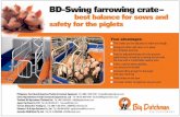 BD-Swing farrowing crate– best balance for sows and safety ... · Japan: Fuji Kasei Co. LTD · Tel +81-96-245-3711 · fuji-east@nifty.com Taiwan: Global Ace Trading Co. · Tel +886-7-333-54-81