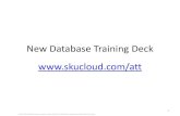 New Database Training Deck - SKUforce• To search for the SKU you need, locate the “Search SKUs” field on the left side of the page. • Start typing in the SKU # that you need