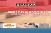 timber Flooring System 2018 Update - Soudal Australia - Timber Flooring Adhesive System.pdfadhesives that require a moisture barrier to be applied to the concrete sub-ﬂoor to control