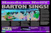 Hands on New The BaRTON SINgS! · গুড ডে এবং আমাদের সব বাংলাভাষী পাঠকদের স্বাগতম Good Day and Welcome