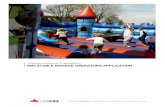 INFLATABLE BOUNCE OPERATORS APPLICATION...Toll Free T: 1.877.685.6533 [Commercial Sports & Recreation] Inflatable Bounce Operators Application A141.1 (02/19) Page 1/4 [Commercial Sports