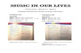 MUSIC IN OUR LIVES - blackbearband.weebly.com€¦ · MUSIC IN OUR LIVES 10 Day Plan - March 17 - April 3 Students should have books at home with them Chapter 21 READING DAY 1 - Read