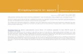 Employment in sport Statistics Explained · Figure1: Averageannualgrowthratesinsportemploymentandintotalemployment,2014–19 (%)Source: Eurostat(sprt_emp_sex)and(lfsa_egan) Employment