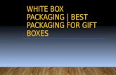 White Box Packaging | Best Packaging for Gift Boxes