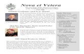 Nova et Vetera Fall 2008 - Pontifical North American College...108 Main St. Leominster, MA 01453 Rev. Msgr. Charles Kavanagh NEW YORK, 1964 P O Box 252 Bronx, NY 10471 th Rev. Msgr.