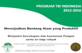 PROGRAM TBI INDONESIA 2012-2016elti.fesprojects.net/2012 Mining Rehab Indonesia/petrus...Making Knowledge Work for Forests and People PROGRAM TBI INDONESIA 2012-2016 Mewujudkan Bentang