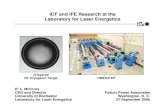 ICF and IFE Research at the Laboratory for Laser EnergeticsThe Laboratory for Laser Energetics is validating concepts for ICF ignition E14220b Summary • The baseline direct-drive