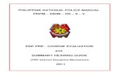 PHILIPPINE NATIONAL POLICE MANUAL PNPM DIDM DS Manuals/PNP Pre...Appendix ―A‖ - NAPOLCOM Memorandum Circular No. 2007-001 re: Uniform Rules of Procedure Before the Administrative