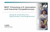 NIST: Promoting U.S. Innovation and Industrial Competitivenesssites.nationalacademies.org/cs/groups/pgasite/...NIST Standard Reference Data Program 140 Scientific and Technical Databases