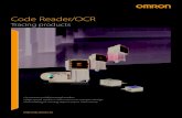 CSM Code Reader OCR Q195-E1 8 1 - Omron€¦ · Multi Code Reader FQ-CR1 Series 2D Code Reader for DPM FQ-CR2 Series Optical Character Recognition Sensor FQ2-CH Series Code reader,