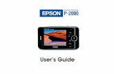 User’s Guidefiles.support.epson.com/pdf/p2k___/p2k___00u1.pdf · U.S.) failure to strictly comply with Seiko Epson Corporation’s operating and maintenance instructions. Seiko