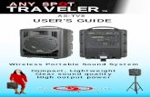 ANY ANY SPSPOTOT TRAVELER · 3. RF indicator 4. AF level indicator 5. Channel Set 6. Channel selector 7. Power switch & mic. volume B. Anti-Shock CD/CMP Player 1. Program Playlist