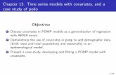 Chapter 13. Time series models with covariates, and a case ... · The massive global polio eradication initiative (GPEI) has brought polio from a major global disease to the brink