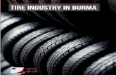 TIRE INDUSTRY IN BURMA RANGOON · 10/30/2015  · level, current and future trends, value chain structure, product segmentation and competition intensity. Coupled with growth in automotive