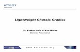 Lightweight Chassis Cradles - Career Webfolios...General information - BAS100 BAS100: • A steel grade developed by Benteler • An air-hardening steel mainly alloyed with Mn-Cr-Mo-V