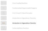 Cross-Coupling Reactions Functionnalized Organometallic ... · C-N, C-O and C-S Bond Formation Introduction to Organoboron Chemistry ... C-O 86 Si-O 108 C-N 83 Si-N 76 C-F 116 Si-F