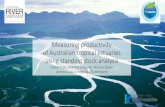 Measuring productivity of Australian tropical estuaries ...riversymposium.com/wp-content/uploads/2018/10/77-converted.pdf · • Hamilton SK, Gehrke P (2005). Australia’s tropical