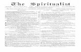 AND JOURNAL OF PSYCHOLOGICAL SCIENCE.iapsop.com/archive/materials/spiritualist/spiritualist_v7_n18_oct_29... · A Pamphlet containing full particulars may be obtained post free on