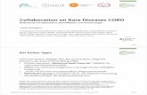 Collaboration on Rare Diseases CORDbiom131.imbi.uni-freiburg.de/medinf/gmds-ag-mdk/archiv/2019/201… · Nur ca. 300 der 8.000 SE haben einen ICD-Kode GMDS 2019: Den Wandel gestalten