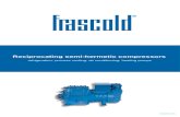 Reciprocating semi-hermetic compressors - EMZET Cool · the compressor in the event that the temperature should exceed the set safety limit. Unloaded start In Frascold compressors,