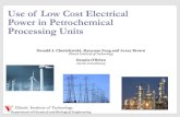 Use of Low Cost Electrical Power in Petrochemical ...mypages.iit.edu/~chmielewski/presentations/2013/FlexMan_AIChE_2… · Department of Chemical and Biological Engineering Illinois