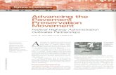 Advancin the Pavemen Preservation Movement · 3R to 4R The 1976 Federal-Aid Highway Act changed that policy, giving greater flexibility to state and local highway agencies in theuse