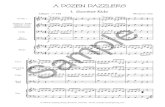 A DOZEN DAZZLERS - Everything Stringeverythingstring.com/Everything String - PDFS of... · Cello Bass (opt) Pno. 4 4 4 4 4 4 4 4 4 4 4 4 & # f ( may be played also with left or right